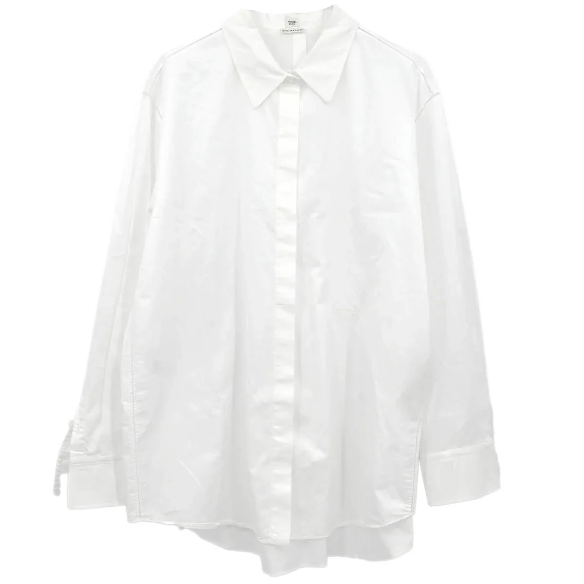 Hermes Shirt Blouse White #44