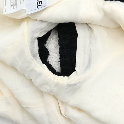 Chanel 2011 Short Sleeve Dress White #38