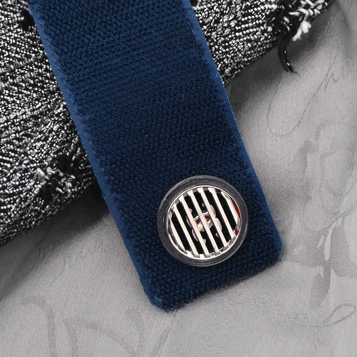 Chanel 2017 Single Breasted Jacket Gray #38