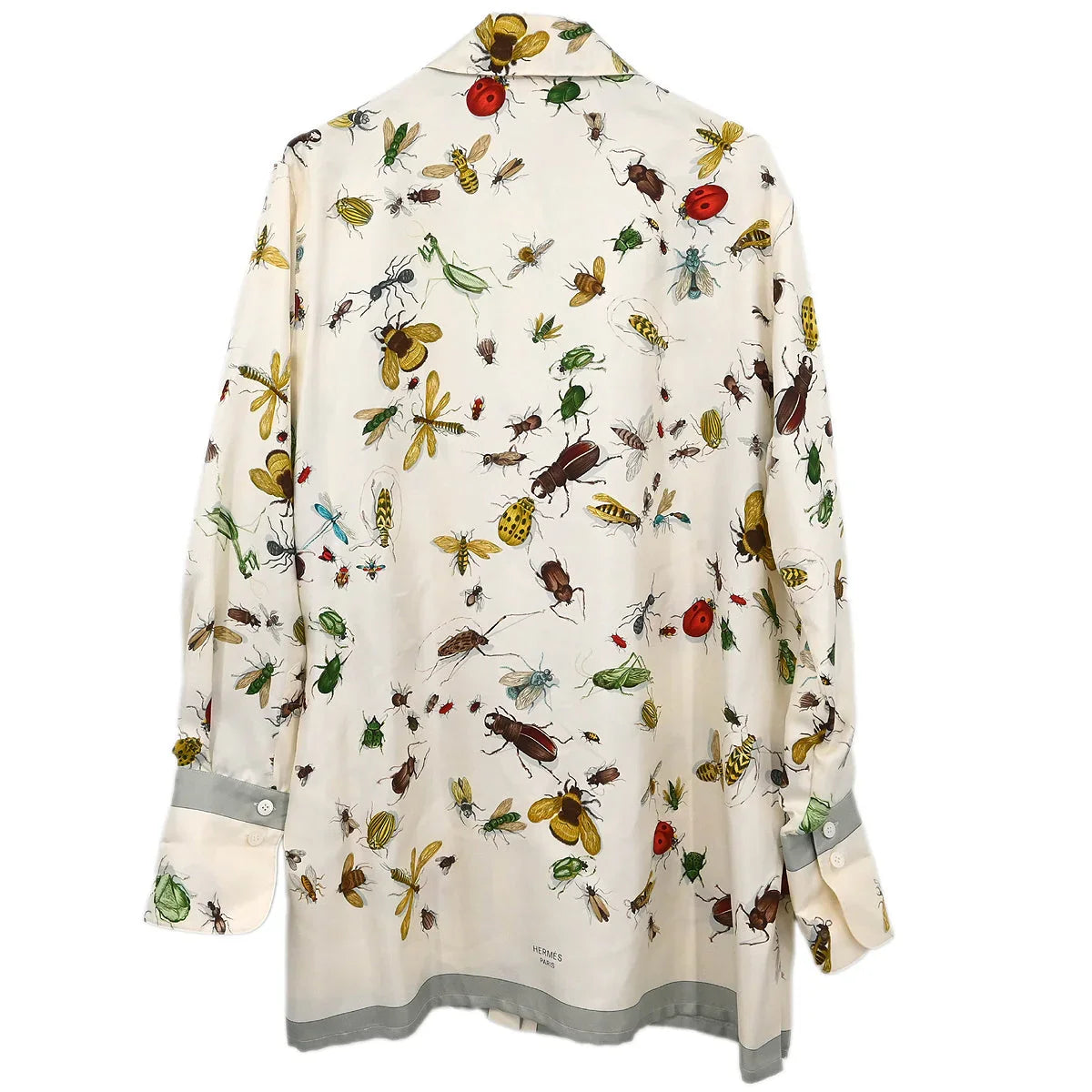 Hermes Shirt Blouse White #40