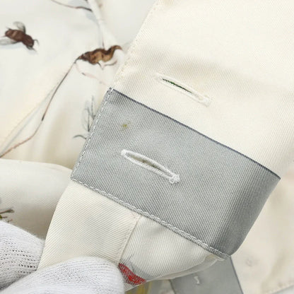 Hermes Shirt Blouse White #40