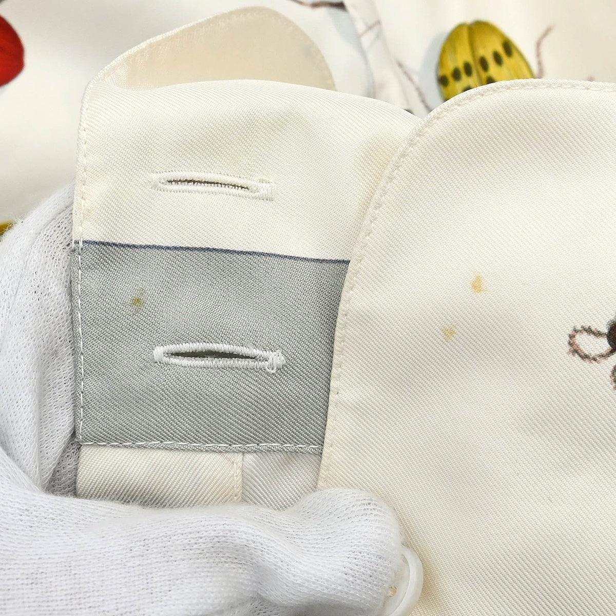 Hermes Shirt Blouse White #40