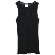 Chanel 2009 Sleeveless Tank Top Black #36