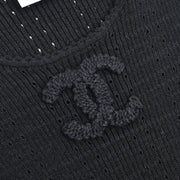 Chanel 2009 Sleeveless Tank Top Black #36