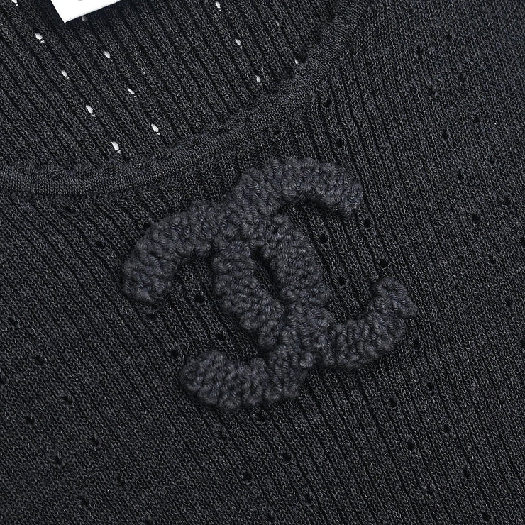 Chanel 2009 Sleeveless Tank Top Black #36