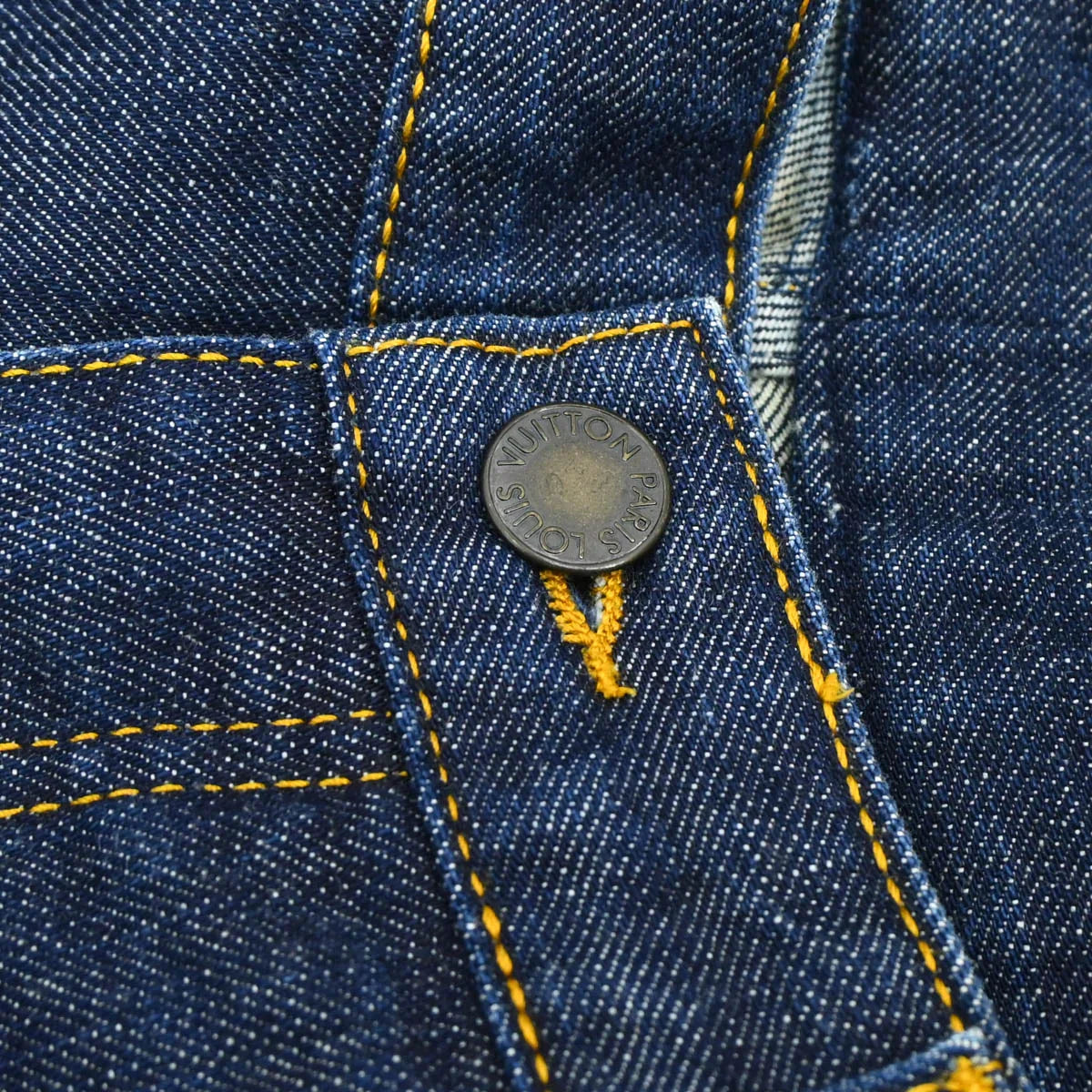 Louis Vuitton 2008 Denim Long Pants Indigo #42