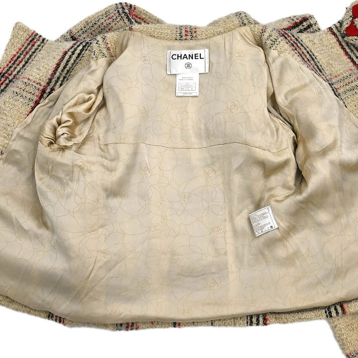 Chanel 2006 Duffel Jacket Beige #36