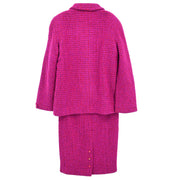 Chanel 1995 Setup Suit Jacket Skirt Purple #34