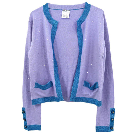 Chanel 1996 Cardigan Purple #42