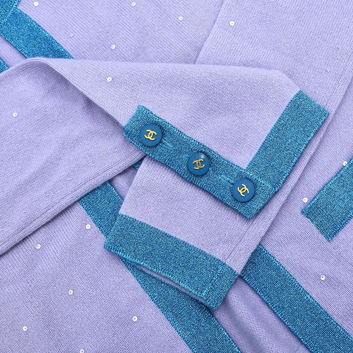 Chanel 1996 Cardigan Purple #42