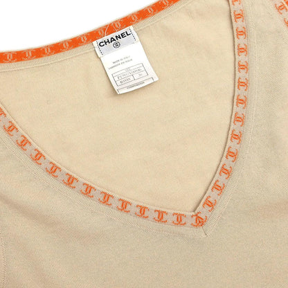 Chanel 2001 Cashmere V-Neck Tank Top #36
