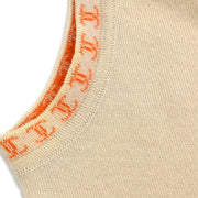 Chanel 2001 Sleeveless Tank Top Beige #36