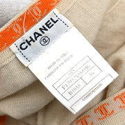 Chanel 2001 Sleeveless Tank Top Beige #36