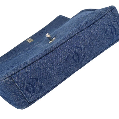 Chanel 2001-2003 Blue Denim Handbag