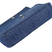 Chanel 2001-2003 Blue Denim Handbag