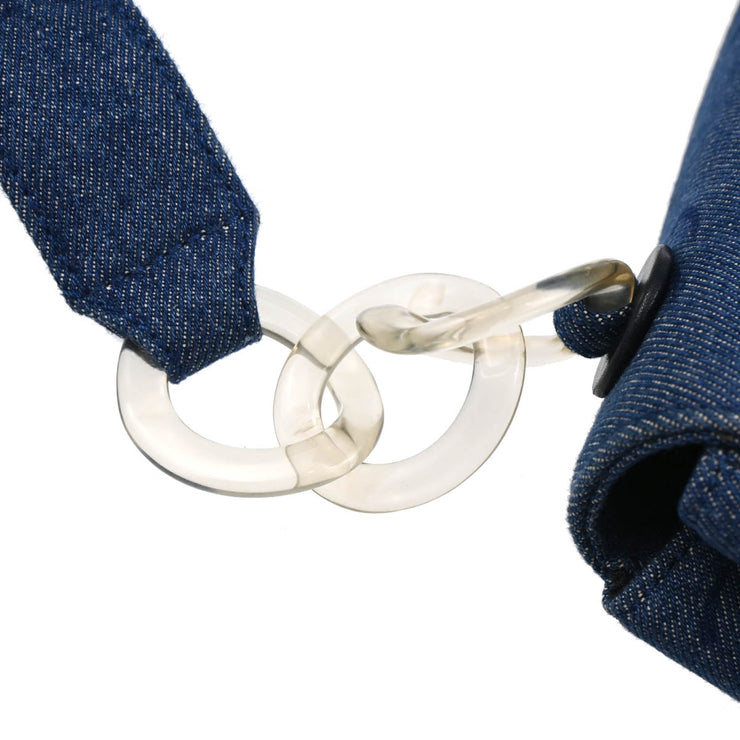 Chanel 2001-2003 Blue Denim Handbag