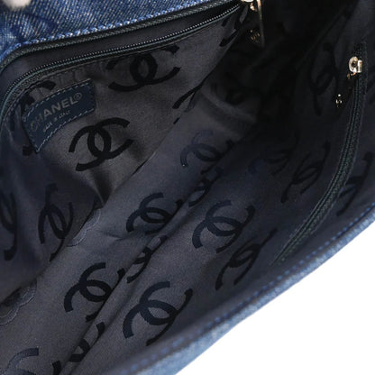 Chanel 2001-2003 Blue Denim Handbag