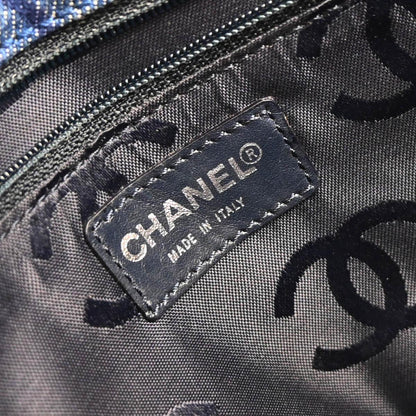 Chanel 2001-2003 Blue Denim Handbag