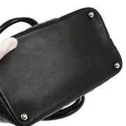 Chanel 2003-2004 Black Calfskin Cambon Ligne Tote Handbag