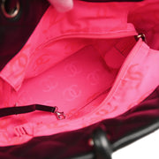 Chanel 2003-2004 Black Calfskin Cambon Ligne Tote Handbag