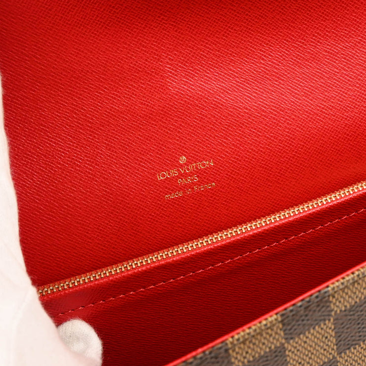 Louis Vuitton 2005 Damier Tribeca Long Handbag N51160