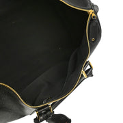 Chanel 1996-1997 Black Caviar 2way Shoulder Handbag
