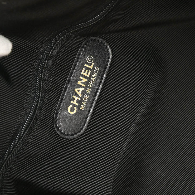 Chanel 1996-1997 Black Caviar 2way Shoulder Handbag