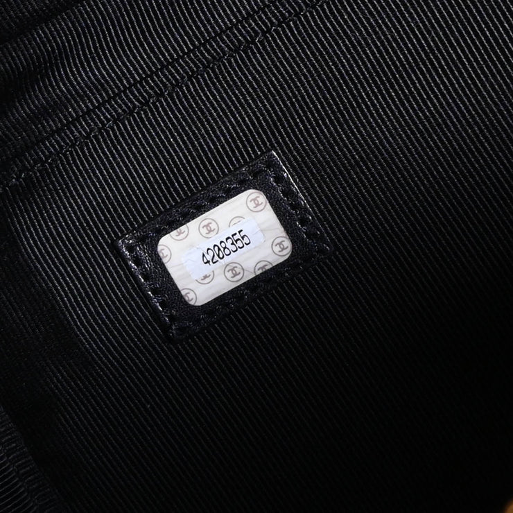 Chanel 1996-1997 Black Caviar 2way Shoulder Handbag