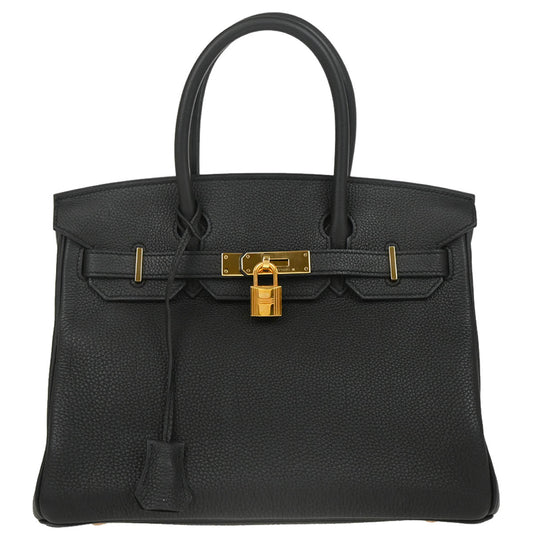Hermes 2018 Black Togo Birkin 30 Handbag