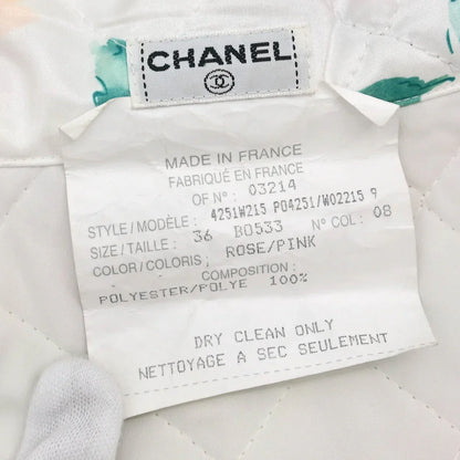 Chanel Jacket White #36