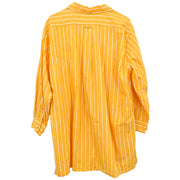 Chanel Blouse Shirt Yellow #40