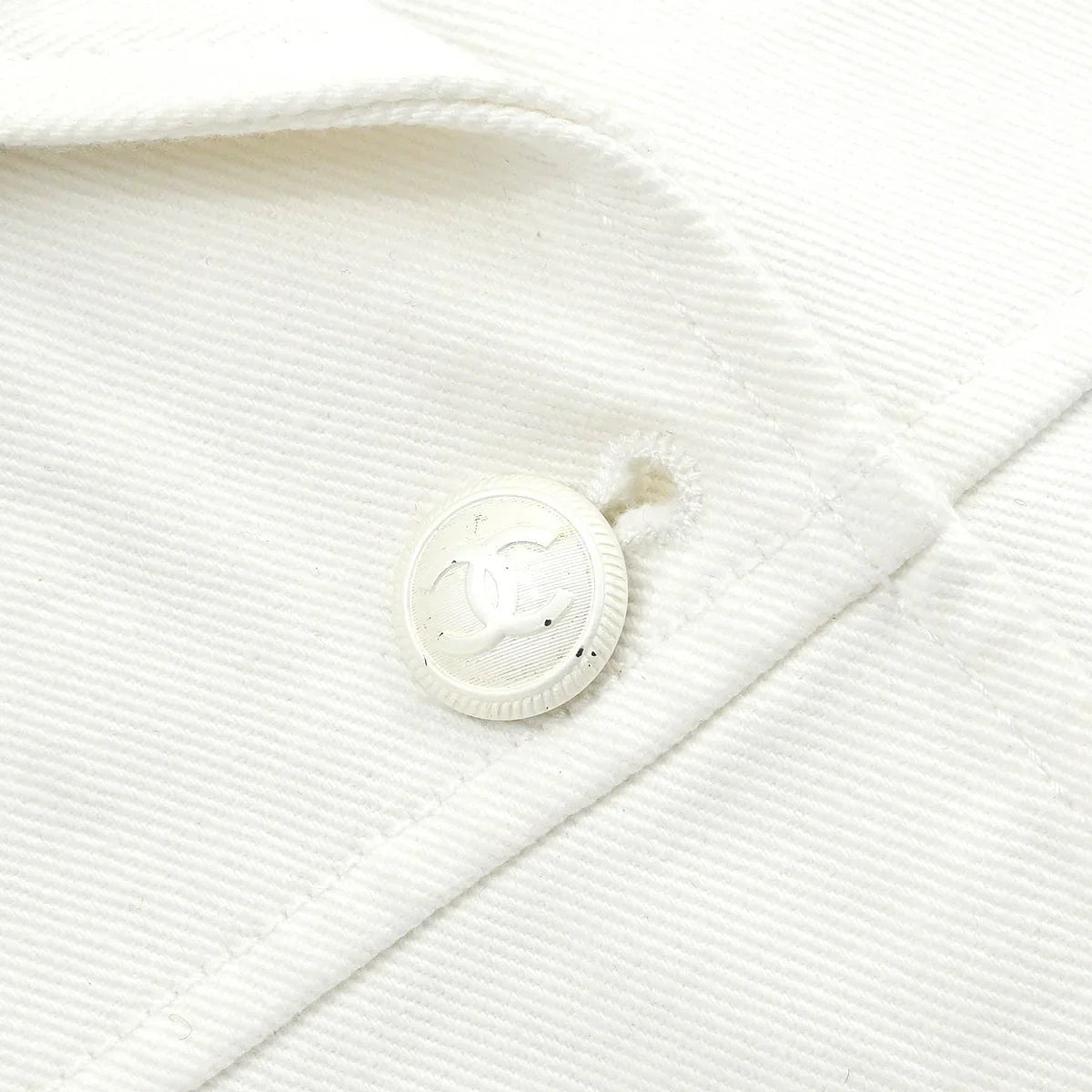 Chanel 2003 Coat White #40