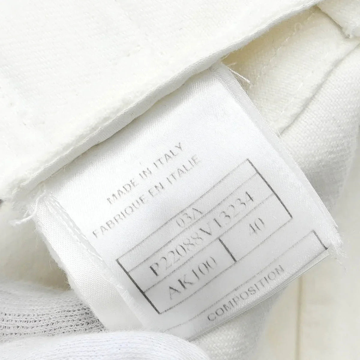 Chanel 2003 Coat White #40