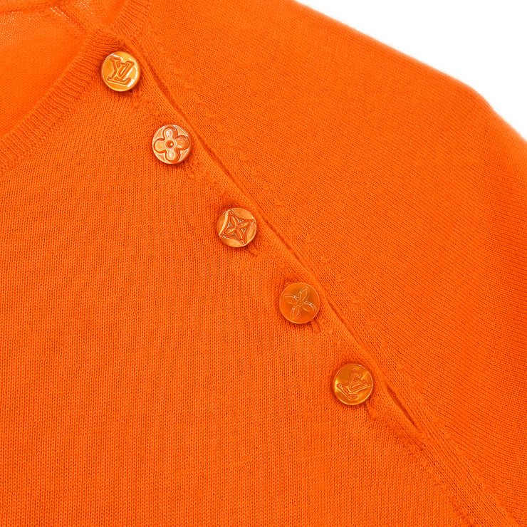 Louis Vuitton Short Sleeve Top Orange #XS