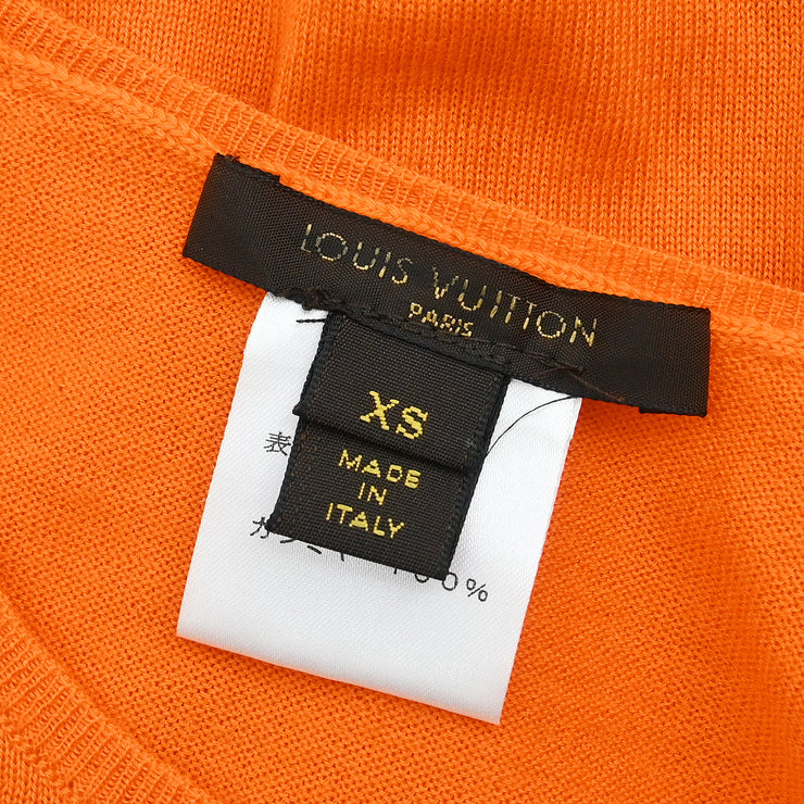 Louis Vuitton Short Sleeve Top Orange #XS