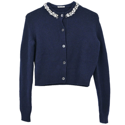 Miu Miu 2015 Cardigan Navy #36