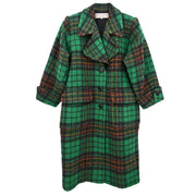 Yves Saint Laurent Coat Green #9A3