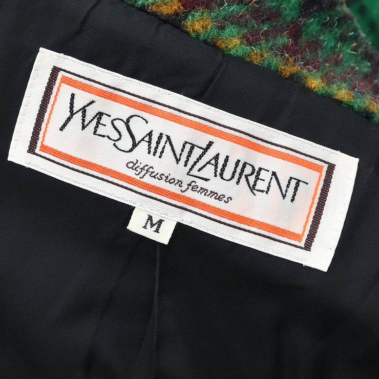 Yves Saint Laurent Coat Green #9A3