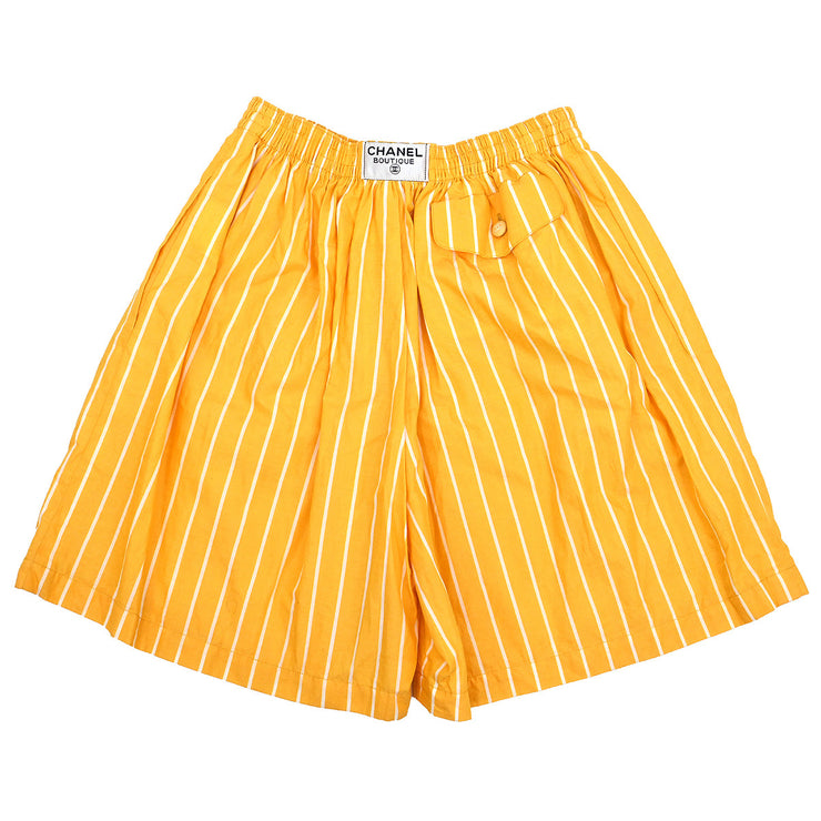 Chanel Short Pants Yellow #40