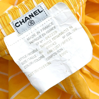 Chanel Short Pants Yellow #40