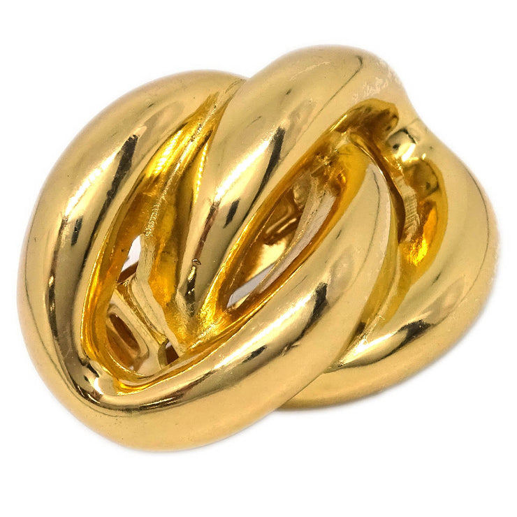 Christian Dior Earrings Clip-On Gold