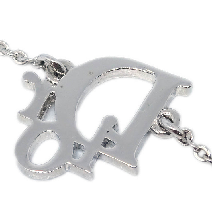 Christian Dior Bracelet Silver Rhinestone