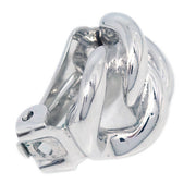 Christian Dior Earrings Clip-On Silver