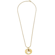 Christian Dior Necklace Pendant Gold