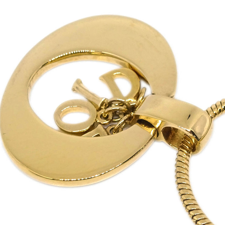 Christian Dior Necklace Pendant Gold