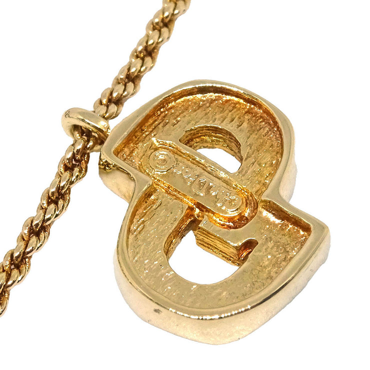 Christian Dior Bracelet Gold Rhinestone
