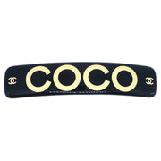 Chanel Barrette Hair Accessories Black 01P
