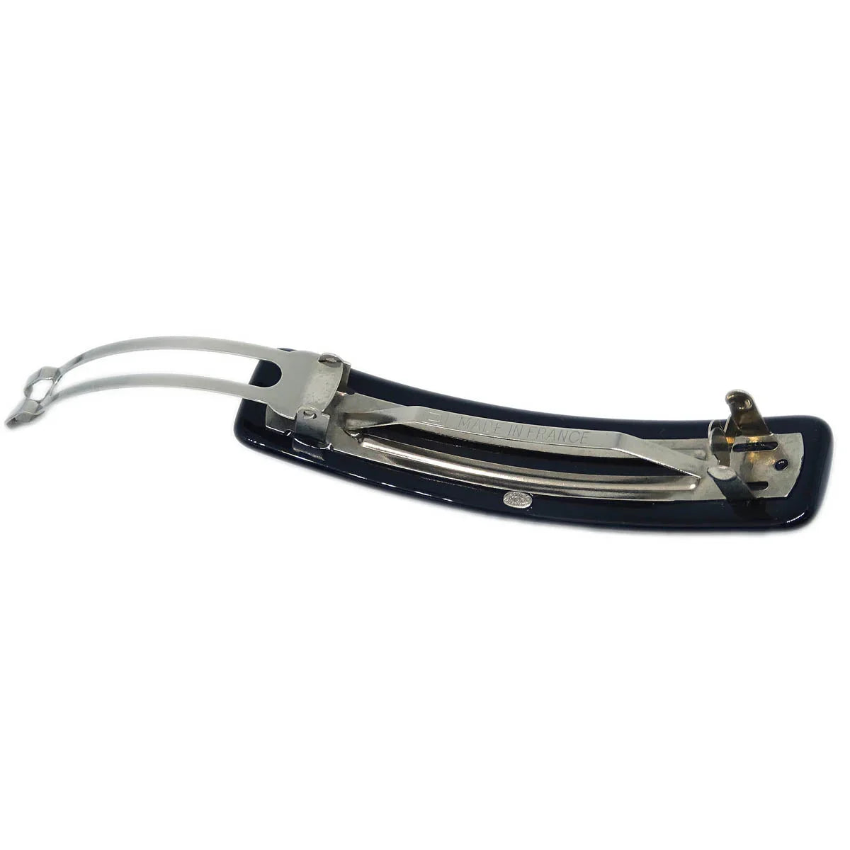 Chanel Barrette Hair Accessories Black 01P