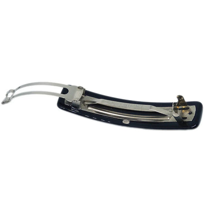 Chanel Barrette Hair Accessories Black 01P