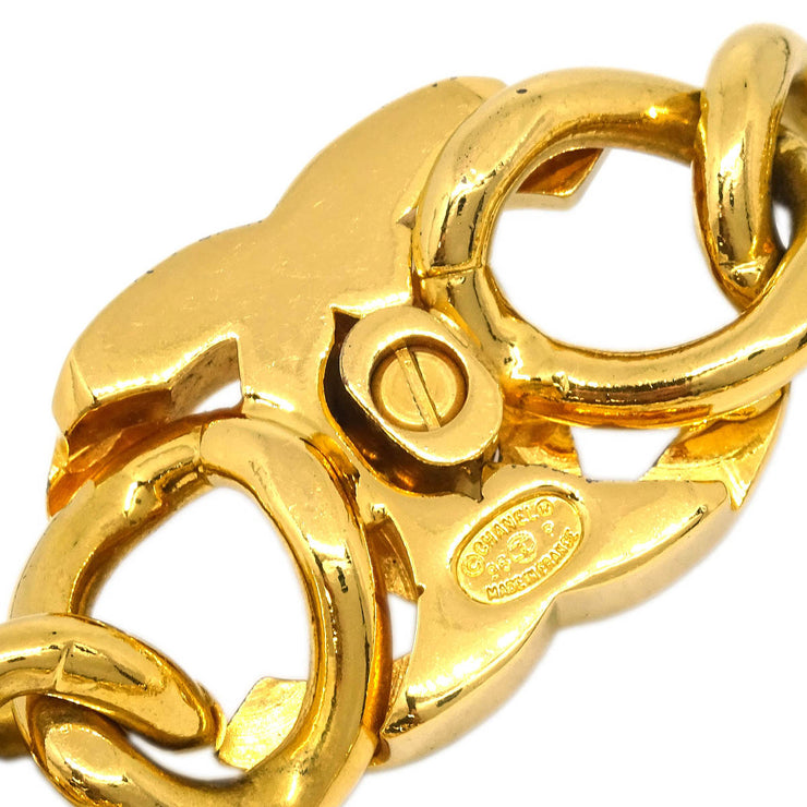Chanel Gold Chain Pendant Necklace 96P